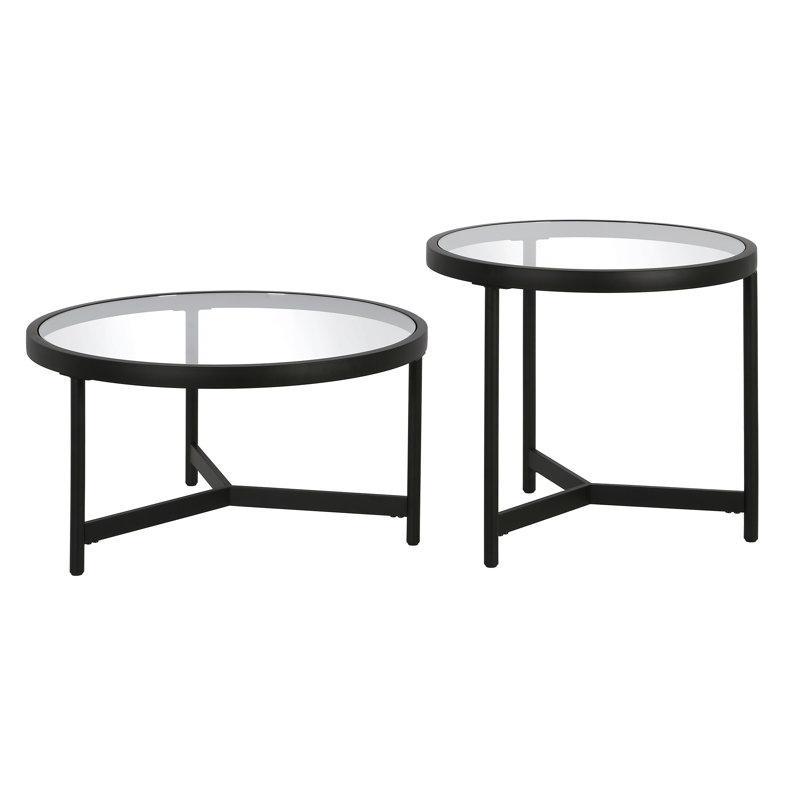 Three Leg Coffee Table, Black