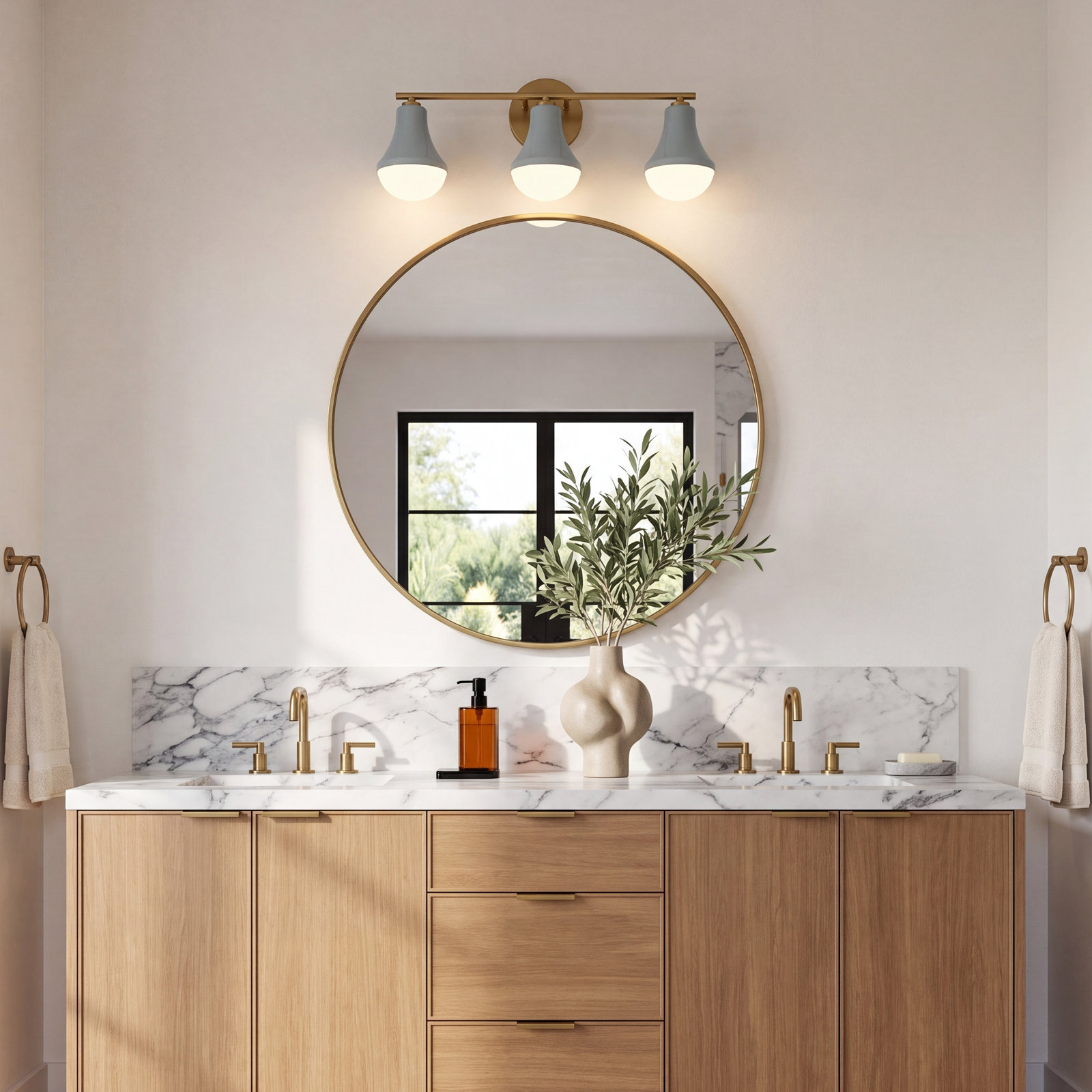 Celica Bathroom Vanity Light, Seafoam