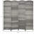 4 Panel Room Divider