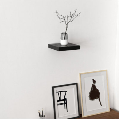 Square Chipboard Floating Shelf