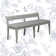 Xochitl Linen Upholstered Bench