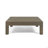 Left Corner Bench And Coffee Table, White-986777948