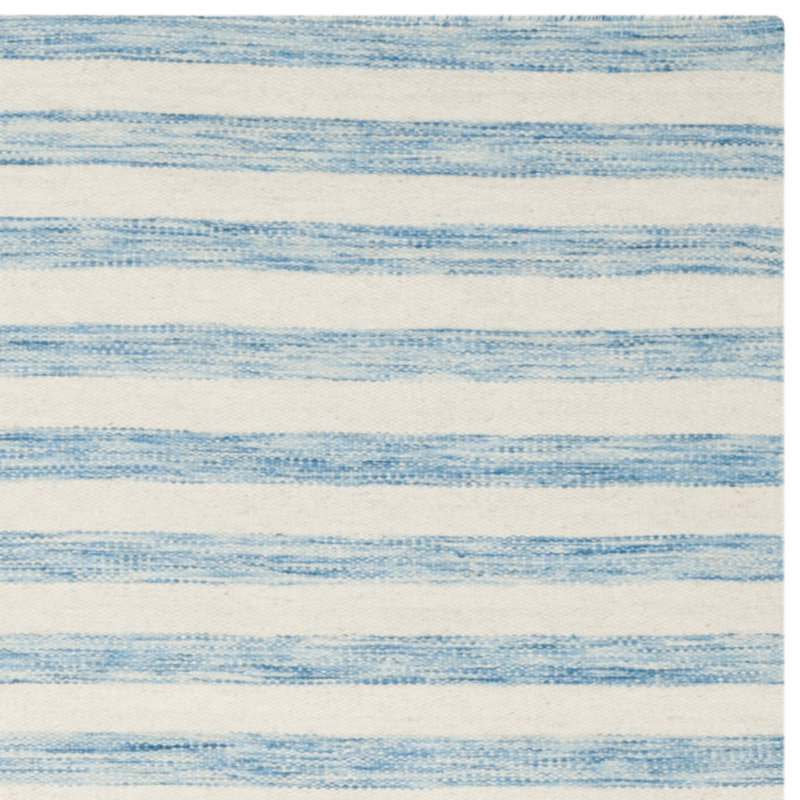 Dungan Striped Hand Woven Area Rug, Rectangle 152 x 244 cm