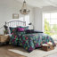 Ensemble d'édredon glamour et luxueux 5 pièces avec imprimé botanique, rembourrage hypoallergénique et traitement antimicrobien pour lit double / grand-119313405