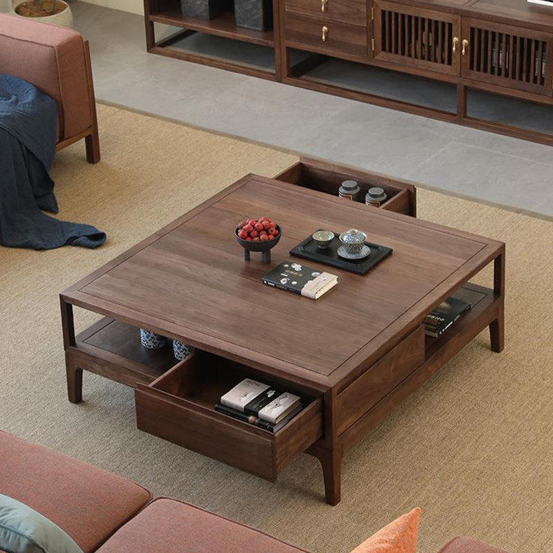 Table basse carrée