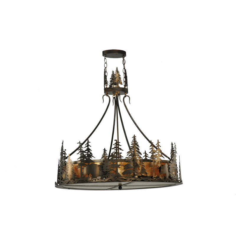 Rustic Lodge 4 - Light Chandelier