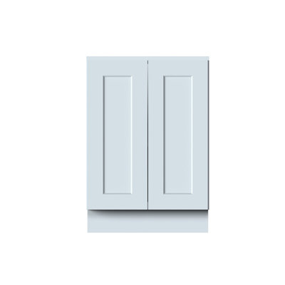 CASAINC Ready-to-Assemble W24"x D24"x H34.5" Kitchen Base Cabinet with 2 Doors