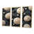 Toile naturelle avec cadre flottant