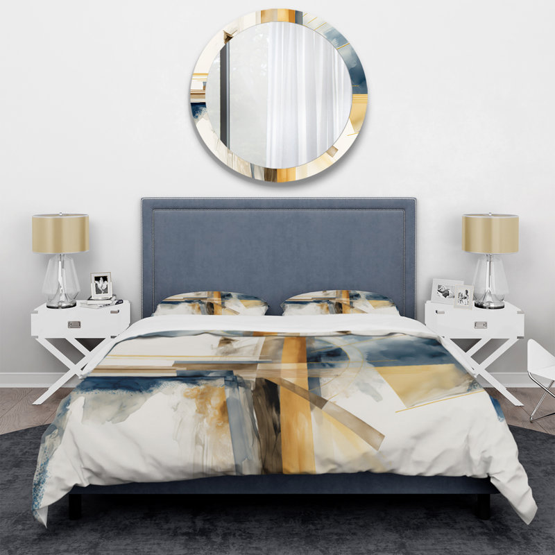 Ensemble de housse de couette Modern Modern, Housse de couette pour grand lit et 2 taies décor