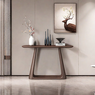 Minimalist Solid Wood Console Table