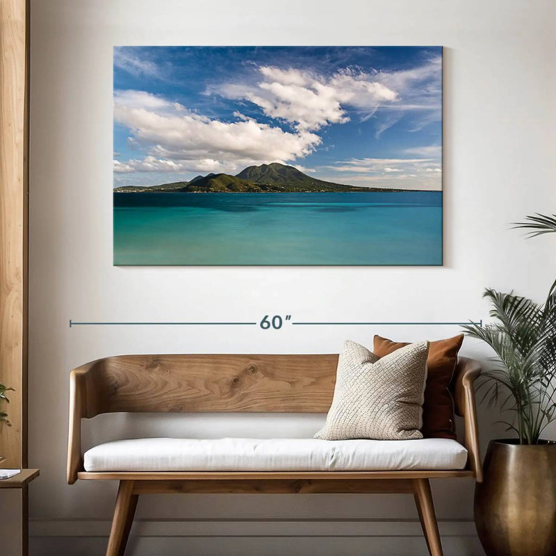 Gillard Nevis Island, H 32 po x l 48 po
