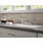 Classic Single-Handle Kitchen Sink Faucet with Side Sprayer, 4-Hole Kitchen Faucet