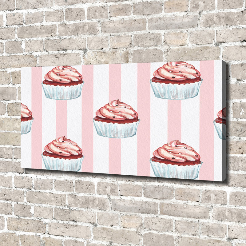 Cupcakes - Wrapped Canvas Print