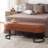 Faux Leather Upholstered Bench-746076128