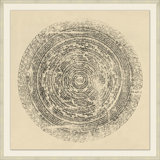 Mandala 2' Framed Print on Glass