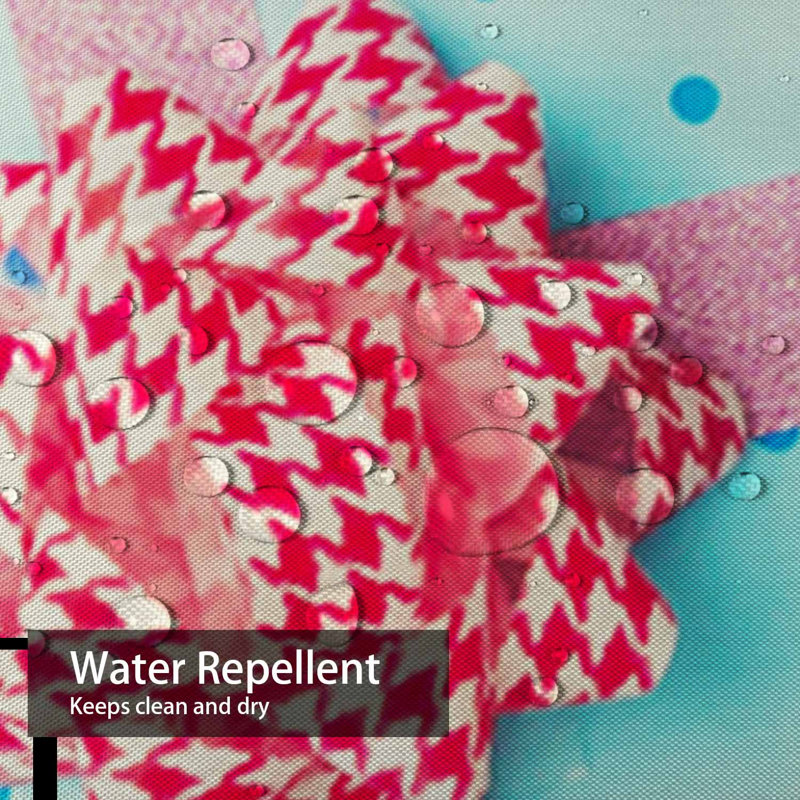 Rideau de douche à 12 crochets Rose, L 72 po x l 84 po