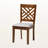 Fraserburgh 5-Pc Dining Set in Grey Fabric and Walnut Finish Wood, 37.4'' H X 18.5'' W X 19.88'' D-145602512-145602515
