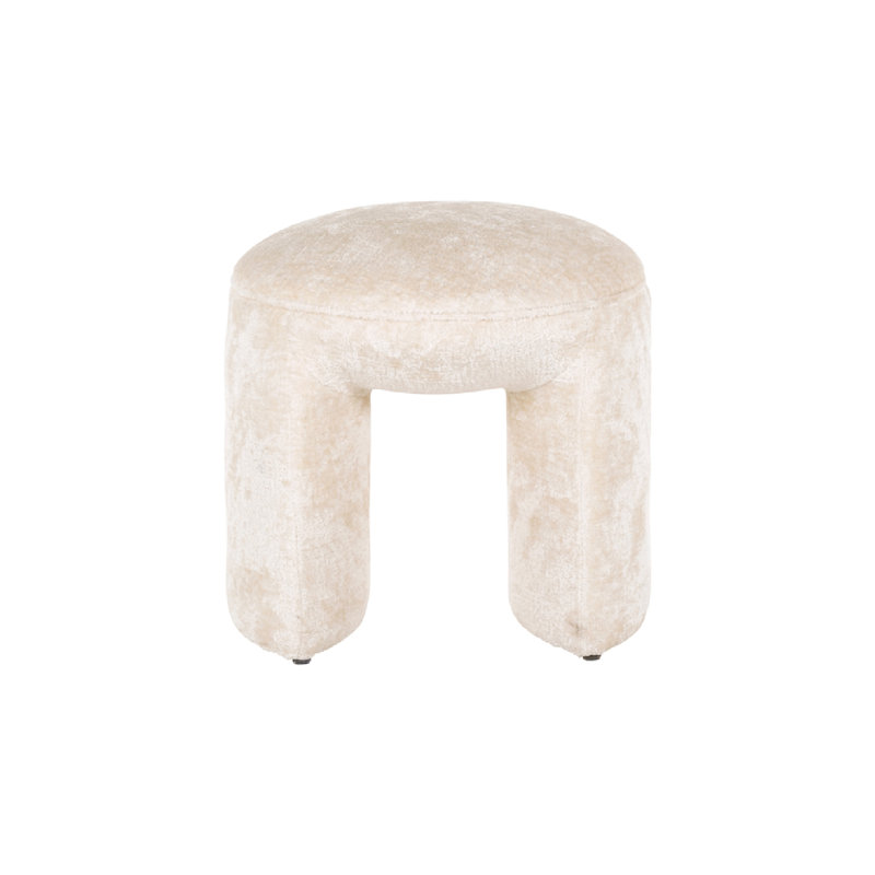 Repose-pieds Fargo, Blanc