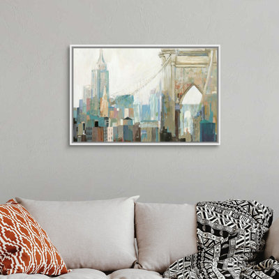 «City Life I» par Allison Pearce - reproduction d'art sur toile