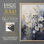 FLORAL Series CECII - Impression encadrée de qualité supérieure - prête à être accrochée - aucun clou requis - aucun clou requis-2138332827-2138332826
