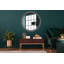 Huldar Glass Flat Wall Mirror