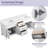 Mirren 72" Double Bathroom Vanity Base Only