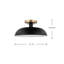 Plafonnier semi-encastré 1 lumière Bethany-134836901-134836899-134836903