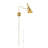 Tencho Iron Plug-in Armed Sconce