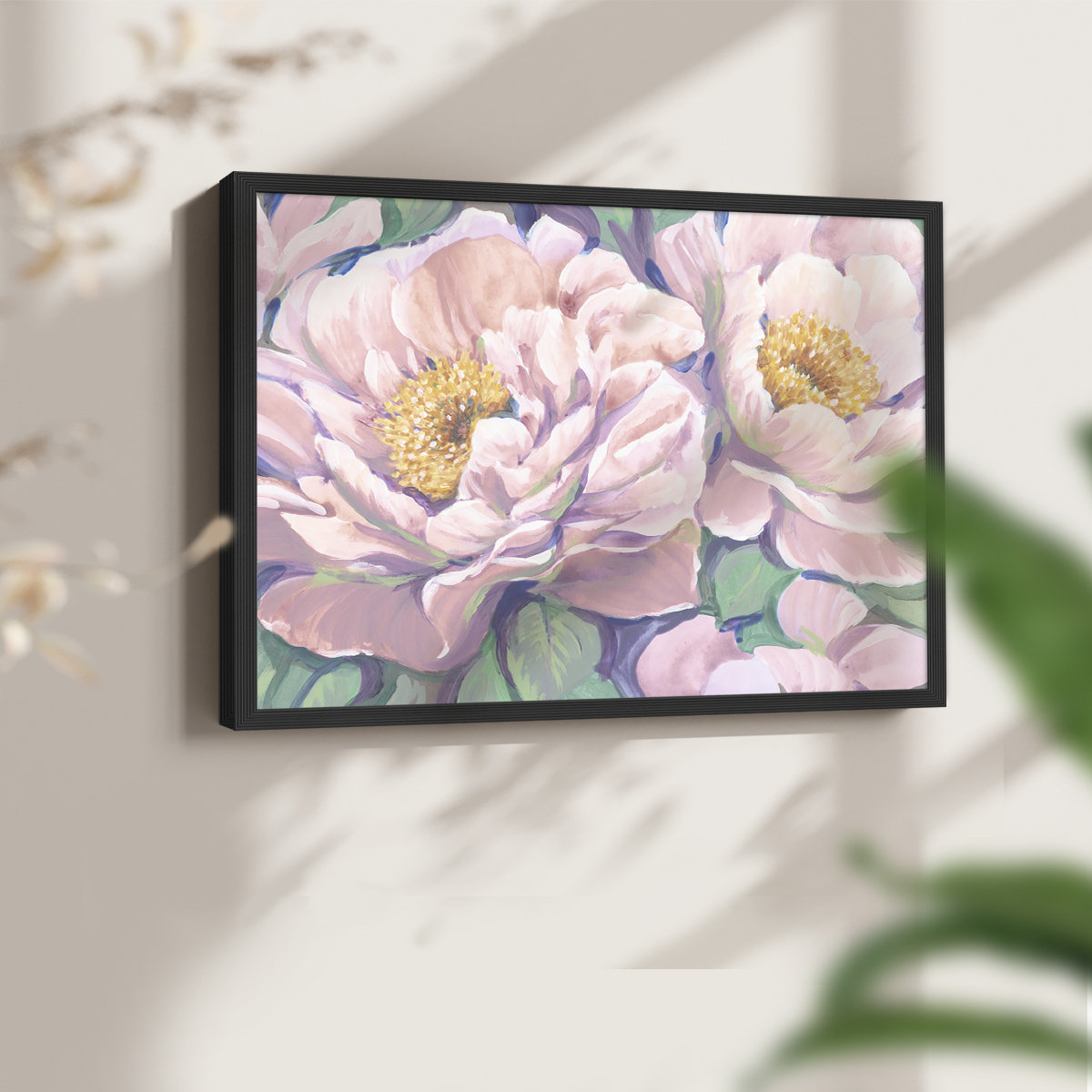 Winston Porter Peonies in Bloom II -Framed Print - Restickable ...