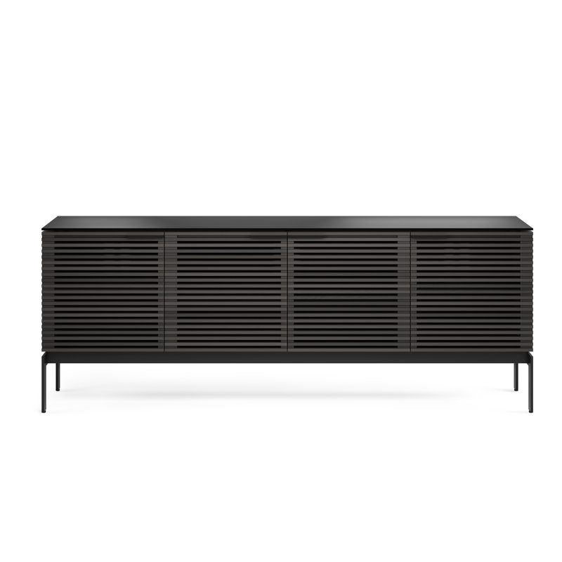 Corridor Media Console, Charcoal Stained Ash