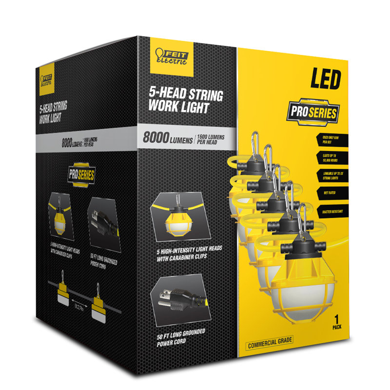 15'' Plug-in Integrated LED Work Light