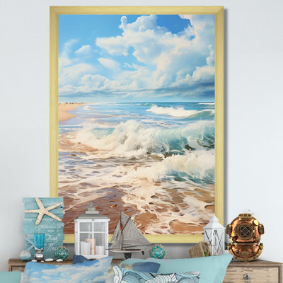 Paysage de plage minimaliste IV