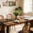 70.9"Rectangular Large Dining Table