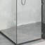  Wall Mounted Shower Drain Silver Stainless Steel 304 Bathroom Drainage