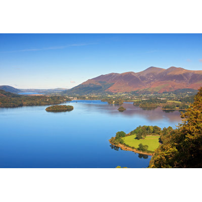 English Lake - Wrapped Canvas Print