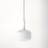 Kuro 1 - Light Black/White/Gold Single Pendant