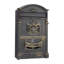 Metal Post Mounted Post Box