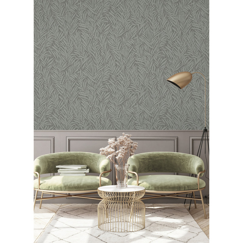 Floral Roll, Green