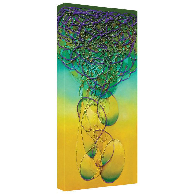 «Innoving» Unwrarap par Susi Franco, impression sur toile roulée, H 24 po x l 12 po, Toile tendue