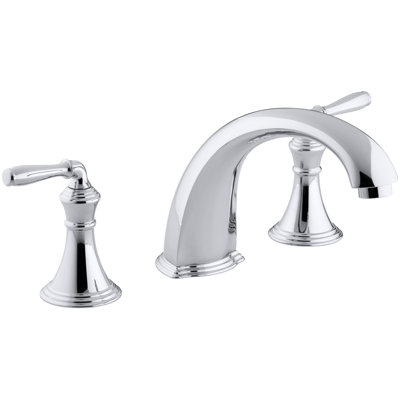Devonshire® Double Handle Deck Mounted Roman Tub Faucet Trim