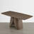 70.9" Modern Dining Table with Sculptural Bendwood Base for 6 People-1735169245