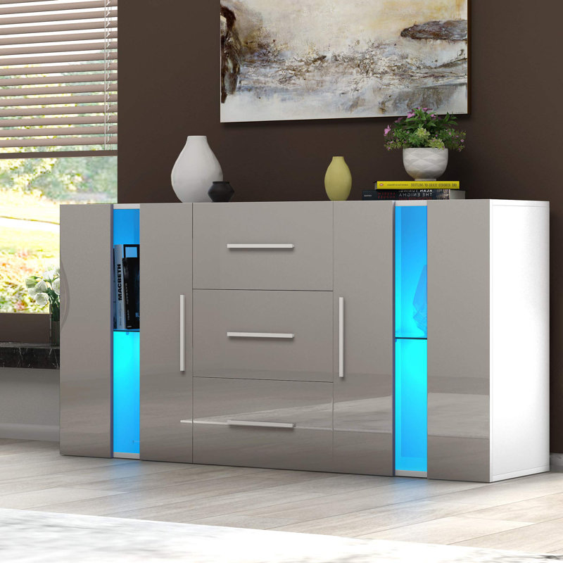 Bolyea 135cm Sideboard, Grey