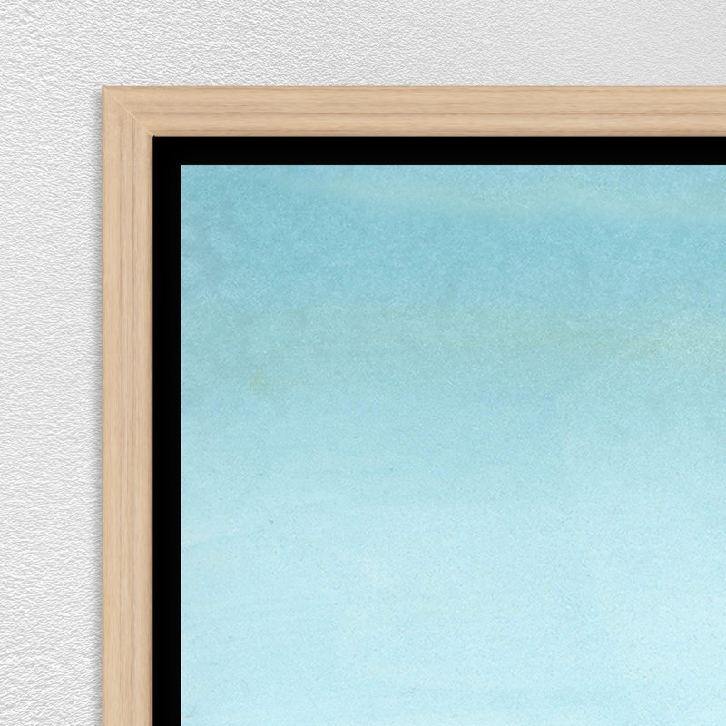 Rose Colored Beach Painting by Ryan Brown, Glass Coat