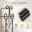 Bellmont Metal Freestanding Towel Rack with Storage Shelf