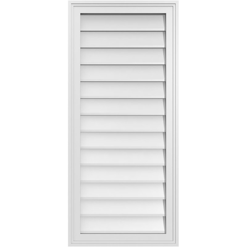 Cadre en brique, brun clair apprêté, H 40 po x l 18 po x P 1,5 po