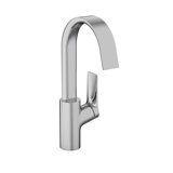 Hansgrohe Vivenis Single-hole Faucet 210 with Swivel Spout and Pop-Up Drain, 1.2 GPM