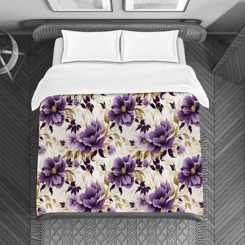 Literie floral Avnoor, Housse de couette grand
