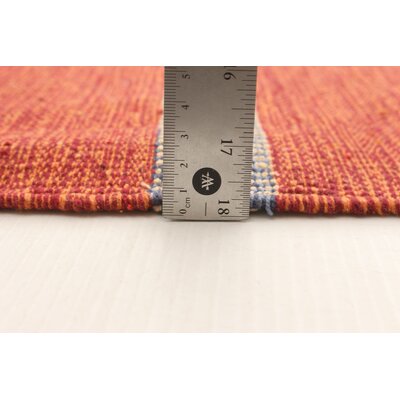 Foundry Select Iron Acton Flatweave Wool Geometric Rug | Wayfair