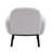 Yousef Upholstered Accent Chair With Rubberwood Legs-114604888