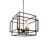Botho 4 - Light Dimmable Lantern Square / Rectangle Chandelier